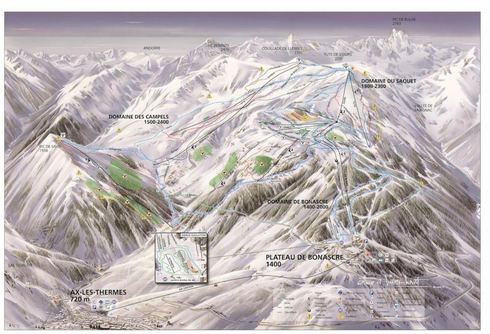Grand Studio A La Montagne Ax-les-Thermes Zewnętrze zdjęcie